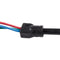1.5M 4.9Ft VGA 15 Pin Male to 3 RCA RGB Male Video Cable Adapter Black