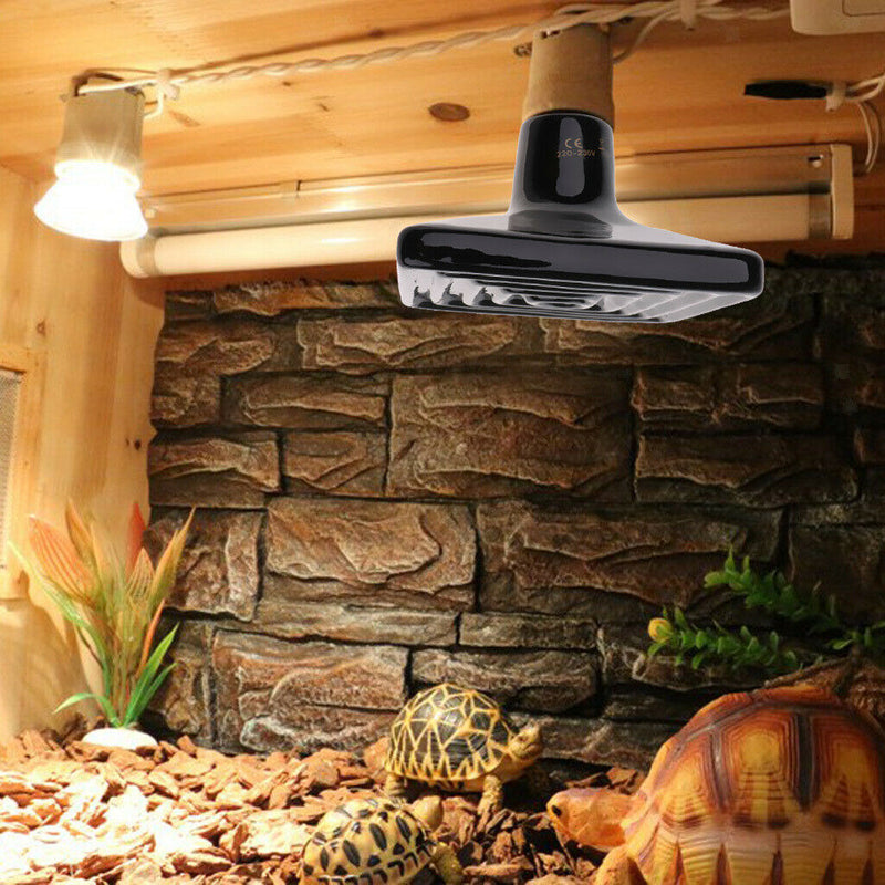 E27 25W 220-230V CERAMIC HEAT EMITTER BROODER INFRARED LAMP BULB REPTILE PET