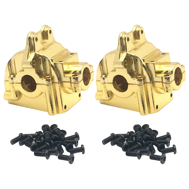 2 Pes 1/14 Golden Gearbox Housing for WLtoys 144001 Car Buggy Accessories