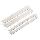 2pcs Guitar Fret Grinding Tools Fingerboard Guard Protector Polished Gasket