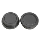 10 Set of Rear Lens Cover with Camera Body Cap for Canon DSLR SLR EOS EF