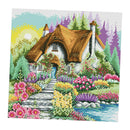 1 Set Cross Stitch Starter Kit, Full Range of Embroidery Starter Kit with House