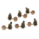 Pack of 6 Left+Right Opened Classical Guitar Tuning Keys Tuners Acacia