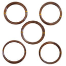Anodized Aluminum Bonsai Training Wire 5-Size Starter Set-1.0mm,1.5mm,2.0mm