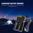 Skywolfeye US Plug 2A Battery Charger for Li-ion 26650 22650 Battery Universal