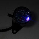 Retro 12V Motorcycle Speedometer Odometer with Neutral Gear Headlight Indicator