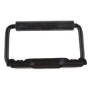 2 pcs Polished Chrome Door D Handle Pull Handle Pull Hinge Sliding Black