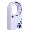 Mini USB Fan Without Blades Cooling Fan Bladeless Fan Notebook PC purple S8K8