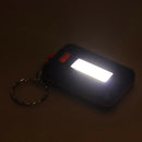 Cob flashlight keychain mini led flashlight portable outdoor emergency light Hn