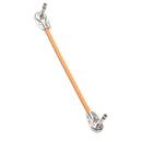 6.35mm Mono Male to Male Guitar Effect Patch Pedal Cable Right Angle Braid Wire