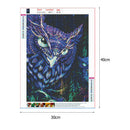 5D DIY Full Drill Diamond Painting Owl Embroidery Mosaic Kit Decor (LD117)