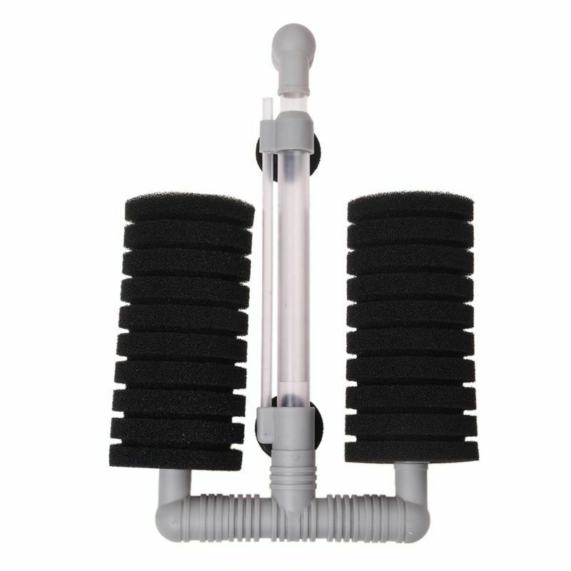 Aquarium Tank Water Pump Black Multilayer Sponge Bio Filter S9U1