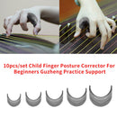 10pcs/set For Beginners Finger Posture Corrector Home Guzheng Practice Portable