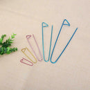 5pcs Aluminum Alloy Knit Holders Knitting Needles Markers Craft Hook