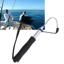 Stainless Steel 60Cm Telescopic Hook Fish Control Fishing Tackle Tool Teles C1Y4