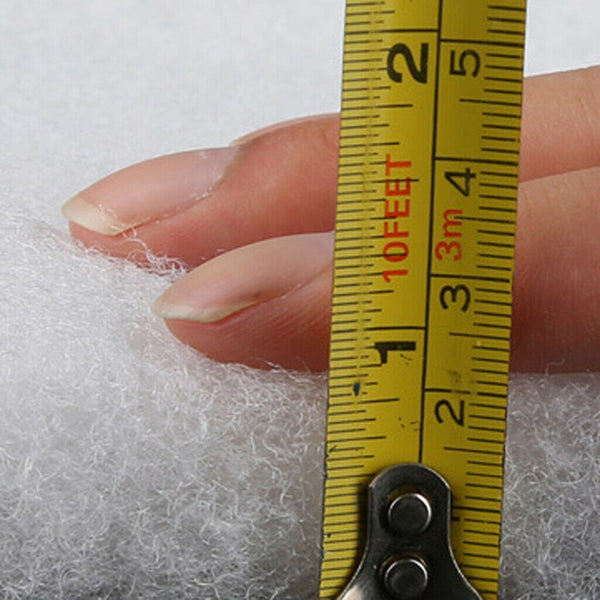 2x White Sponge Cotton Filter Media Pad Roll For Aquarium Fish