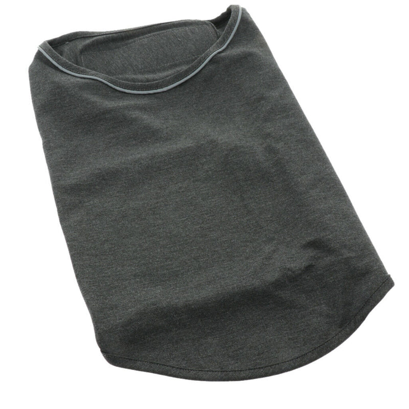 Dog Anxiety Jacket Calming Vests Dog Anxiety Calming Wrap for Pet Dog Gray L