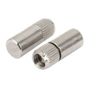 Wood Glass Cabinet Shelf 8mm Dia Support Holder Pins 5PCS R2M1