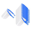 Set of 15 Full Face Shield Cover Guard Visor Cap Protector Reusable Washable
