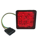 12-Led Brake Light Trailer Hitch Cover Fit Towing & Hauling 2 inch Standard