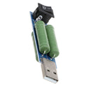 Discharge Interface Load Resistor USB with Switch 3A 1A USB Power Adapter
