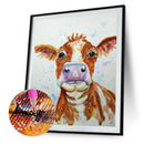 Cattle 5D Diamond Painting DIY Full Round Drill Mosaic Rhinestone Drawing