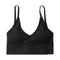 2x Bustier Crop Top Bralette Women Padded Bra Women Sports Bra Soft Spaghetti