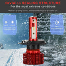 Auto Car Truck CSP Chip LED Headlamp Bulbs H4 Socket 20W 9-30V White Beam