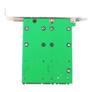 Mini PCIe PCI-e MSATA SSD To SATA Adapter Converter Card With PCIe Bracket