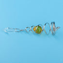 3pcs Metal Crystal Spiral Twister Wind Twister Spinners