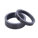 4PCS Full Carbon Fiber Bicycle Spacer Cycling Washer Bike Bicycle Stem Space S3C
