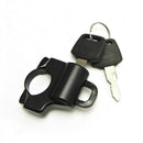 Motorcycle Universal Helmet Lock Anti-Theft Security For 7/8 Inch 22 Mm Tub