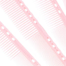 4 Pcs/Set Anti-Static Pink Hairdressing Comb Barber Hair Different Combs SeS Hn