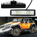 2PCS 48W 12V 16 LED Work Light Spot Beam Bar Car SUV Off-Road Driving Fog La OZ