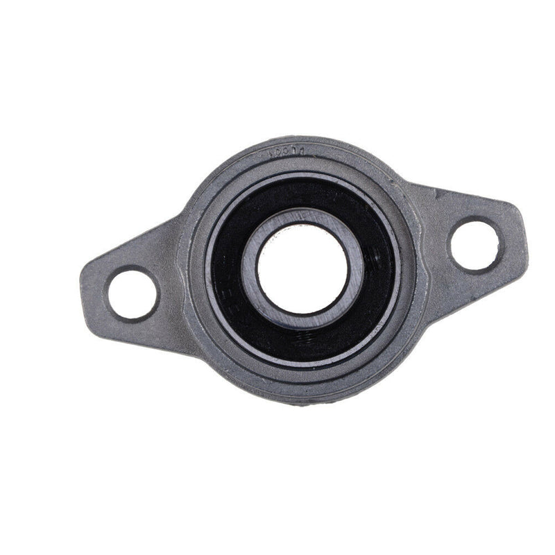2Pcs 12mm Bore Diameter KFL001 Pillow Block BearingBDlange Rhombic Bearings Cy