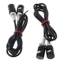 4pcs white led smd motorcycle & car license plate screw bolt Light lamp bulb OZ