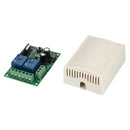 433Mhz Universal Wireless Remote Control Switch AC 85V 110V 220V 2CH Relay