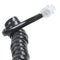9.3" Black RJ9 Telephone Phone Modem Coil Line Cord Cable E9Z3