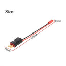 2pcs Deans T Connector Adapter with Male JST Plug Cable for RC Auto Battery