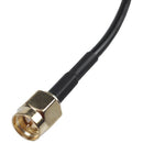 5X(12.8" RF Pigtail Cable SMA Male to BNC Male Adapter Connector E7Q1)