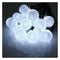 20 LED 4.8M Crystal Ball Solar Powered Outdoor Fairy String Lights for Gard