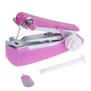 Popular lovely cordless hand-held clothes sewing machine home travel use tools!j