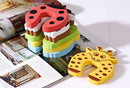 6pcs Baby Safety Door Stop Finger Pinch Guard Lock Jammer Stopper Protect lj