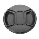 Universal 77mm Front Lens Cap Hood Cover Center Snap on For DSLR SLR Camera