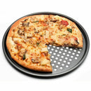 Carbon Steel Nonstick Pizza Baking Pan Tray 32cm Pizza Plate Dishes Holder