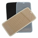 12 Disc Auto Car CD DVD Visor Card Case Holder Clipper Bag Organizer 30*14. O1R3