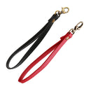 2pcs Red Black PU Replacement Wrist Strap for Clutch Wristlet Purse Handbag