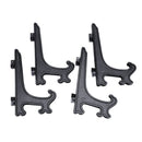 4X dish rack dish holder dish stand for photos 12.5*7.5cm Black A1G8