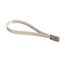 100PCS 4.6x150mm Stainless Steel Exhaust Wrap Coated Locking Cable Zip Ties