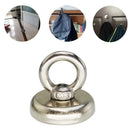 N52 Mental Eyebolt Strong Rings Magnet keychain 32*30mm Circular Iron Salva G9O1